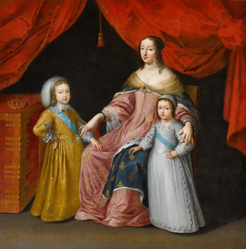 Louis XIV Anne d'Autriche