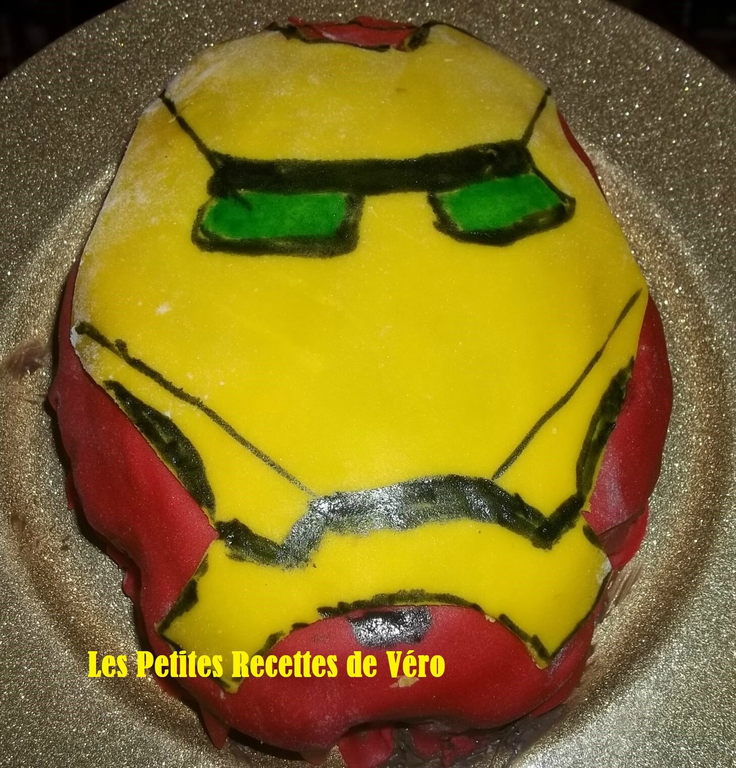 Gateau D Anniversaire Iron Man Les Petites Recettes De Vero