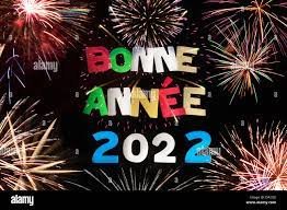 BONNE ANNEE 2022 Photo Stock - Alamy