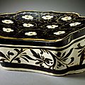 Headrest (Zhen) with Floral Scrolls, China, Jin dynasty, 1127-1234