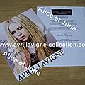 Signature d'Avril pour Chloé-The Avril Lavigne Foundation (automne 2012)