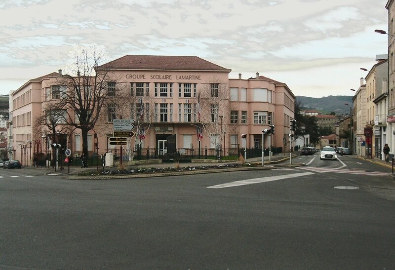 ancien square et école Lamartine SaintChamond