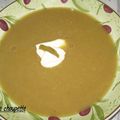 Potage aux haricots verts