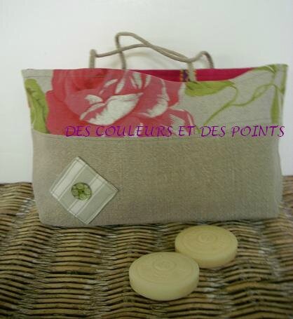 PANIER SDB coloré face