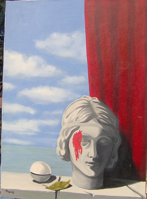 René Magritte, La Mémoire, 1938 Photo de L'Art est ce